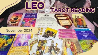 Leo Rest of November 2024 Energies Tarot Reading [upl. by Keri]