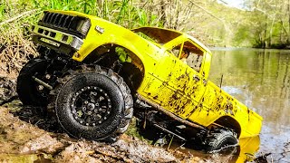 RC Truck Mudding 4x4 Off Road Deep Mud Bogging [upl. by Lodge]