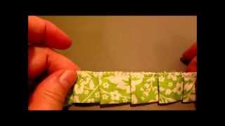 Making Pleated Trim Tutorial [upl. by Marr]