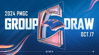 EN 2024 PMGC League Group Draw  PUBG MOBILE Global Championship [upl. by Sulienroc912]