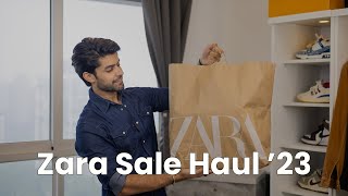 ZARA SALE HAUL23  HOW TO SHOP THIS SALE SEASON  SHOPPING TIPS FOR MEN [upl. by Avlasor]