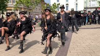 Beltane Border Morris Dancing at Teignmouth Shanty Festival 2023 🎻 🎼 🪈 [upl. by Hoye]