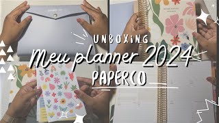 UNBOXING PLANNER PAPERCO 2024  Meu planner dashboard  Excelente planner A5 você precisa conhecer [upl. by Eisnil456]