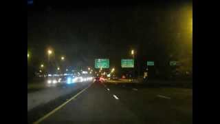 Outerbridge Crossing SR440 eastbound to Staten Island New York [upl. by Akemit102]