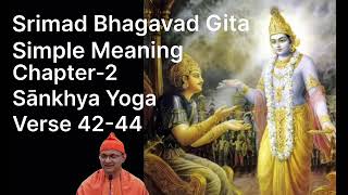 Bhagavad Gita Chapter 2 4244 [upl. by Arbua]