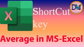 Shortcut key Calculate the average in Microsoft Excel For beginners Amharic [upl. by Laniger100]