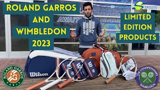 Roland Garros and Wimbledon 2023 Limited Edition Tennis Products [upl. by Fachanan]