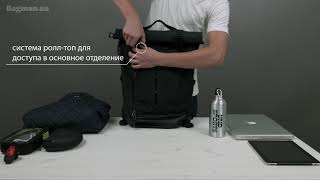 Обзор городского рюкзака Thule Paramount 24L Rolltop Daypack [upl. by Emmit956]