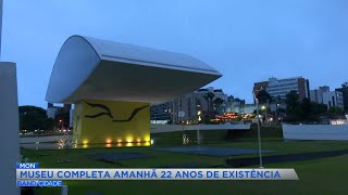 Museu Oscar Niemeyer completa 22 anos [upl. by Gnet]