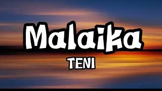 Teni  Malaika Lyrics [upl. by Oivaf]