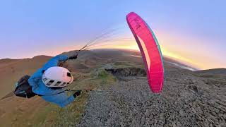 Sunrise Flight Low over the Coniston Mines [upl. by Perkins639]