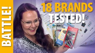 Best Metallic Pencils in 2022 18 Colored Pencil Brands Tested [upl. by Fates]