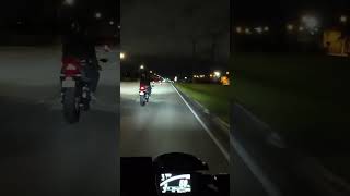 Motorcycle Night Group Ride 2 kawasaki victorymotorcycles harleydavidson [upl. by Asiole]