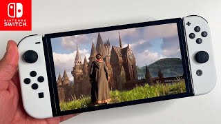 Hogwarts Legacy OLED Nintendo Switch Gameplay [upl. by Srevart57]