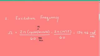 Harmonic Response of Undamped Systems Structural Dynamics Response to Harmonic Excitation Example 2 [upl. by Esetal239]