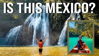 Welcome to the Huasteca Potosina  Mexicos Best Hidden Gem  Tamasopo Waterfalls amp Puente de Dios [upl. by Daloris946]