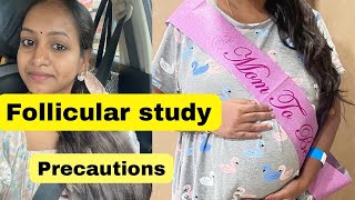 🤰PCOS pregnancy  My Follicular Study Post ovulation experience and precautions to be taken [upl. by Agustin]