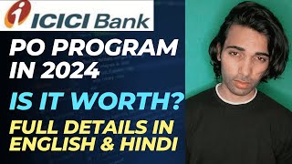 ICICI PO PROGRAM 2024  ICICI PROBATIONARY OFFICER  icicibank manipaluniversity bankingsector [upl. by Ernest239]