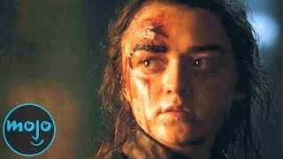 Top 10 Most Kickass Arya Stark Moments [upl. by Ignazio]