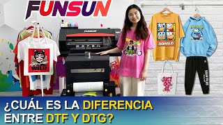 ¿Cuál es la diferencia entre DTF y DTG [upl. by Treborsemaj]