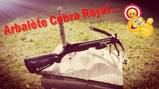 Fusil Arbalète Cobra Royal 120lb [upl. by Refanej]