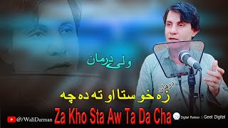 Pashto New Songs 2024 Za Kho Sta Aw Ta Da Cha  Wali Darman New Songs 2024 [upl. by Yenaj]