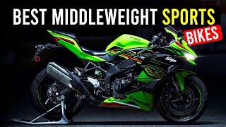 Top 10 Middleweight Sports Motorcycles 2025 [upl. by Nisay898]