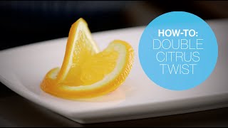 How to make a Double Citrus Twist  Canadian Living [upl. by Sirtaeb75]