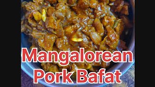 Mangalorean pork Bafat [upl. by Oderfla53]