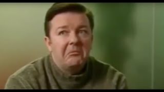 quotYoure aware that Im gayquot  Ricky Gervais outtakes from BBCs Extras 2005 [upl. by Eikcuhc378]