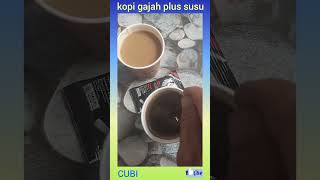 kopi dangdut  kopi gajah plus susu [upl. by Hoxsie]