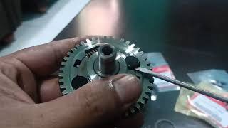 RS150 TUKAR DAMPER AND SPRING BALANCER GEAR [upl. by Zola]