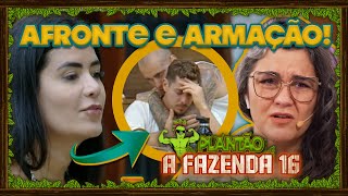 🐔AFazenda16 Vanessa afronta Sacha ele sofre e Yuri abraça Babi arma discurso e Grupão faz plano [upl. by Lund]