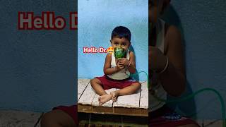 Little Dr Little patient 🤩🤩 kidstvindia balgeet rhymesinhindi childrensongs subscribe [upl. by Ereveneug559]