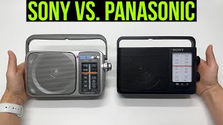 Sony ICF506 vs Panasonic RF2400D AM FM Radios Compared [upl. by Peck196]