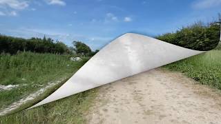 Walking disused railways lines 1 Lewes to Anchor Lane Barcombe [upl. by Sihtam]