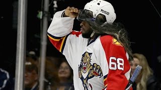 Subban dresses as Jagr in Breakaway Challenge [upl. by Enirac477]