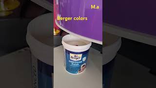 Berger paints foryou colur trending viralvideo MehebubAlamev7nm [upl. by Ecadnarb361]