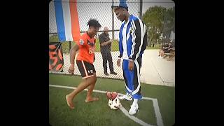 Pogba Nutmeg IShowSpeed🔥🔥 pogba ishowspeed football nutmeg shorts [upl. by Essilrahc]