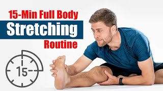 15Min FullBody Stretching Routine [upl. by Atteugram436]