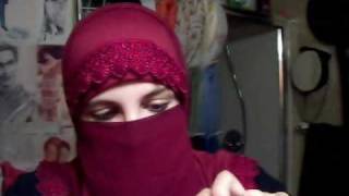 Types of Niqab  Flip and Gashwa [upl. by Einial872]