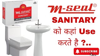 MSeal SANITARY को कहां Use करें।। How To ZeeUse MSeal Sanitary in Hinde [upl. by Spiegleman]