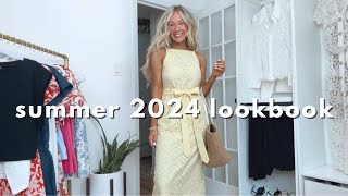 SUMMER LOOKBOOK 2024 ☀️ Casual and Trendy Outfits [upl. by Rot701]