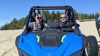 Oregon Sand Dunes  Spinreel Dune Buggy Excursion [upl. by Irtak413]