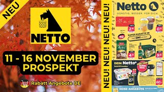 NETTO Werbung Prospekt  Rabatt Angebote DE  Angebote ab 11112024 [upl. by Eselahs278]