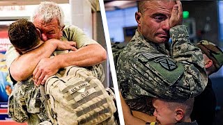 NEW 2024 Heartwarming Soldiers Coming Home BEST COMPILATION [upl. by Enitsud]