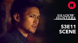 Shadowhunters Season 3 Episode 11  Magnus Feels Vulnerable  Freeform [upl. by Leiria]