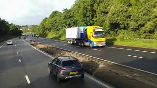 Citylink Bus Whins of Milton Stirling to Cumbernauld North Lanarkshire Scotland UK [upl. by Hnim]