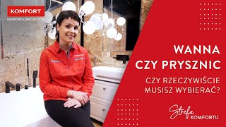 Łazienka z prysznicem czy wanną Czy rzeczywiście musisz wybierać [upl. by Nalim]