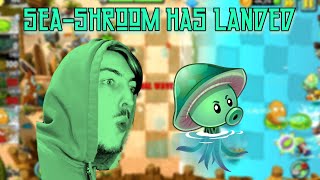 HES FINALLY HERE SeaShroom Gameplay Plants VS Zombies 2 [upl. by Assennej]